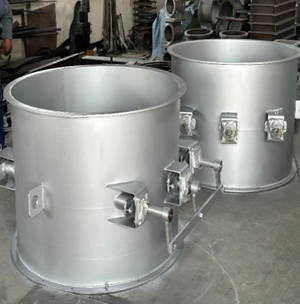 Butterfly Damper with Metallic Seal - 1200mm